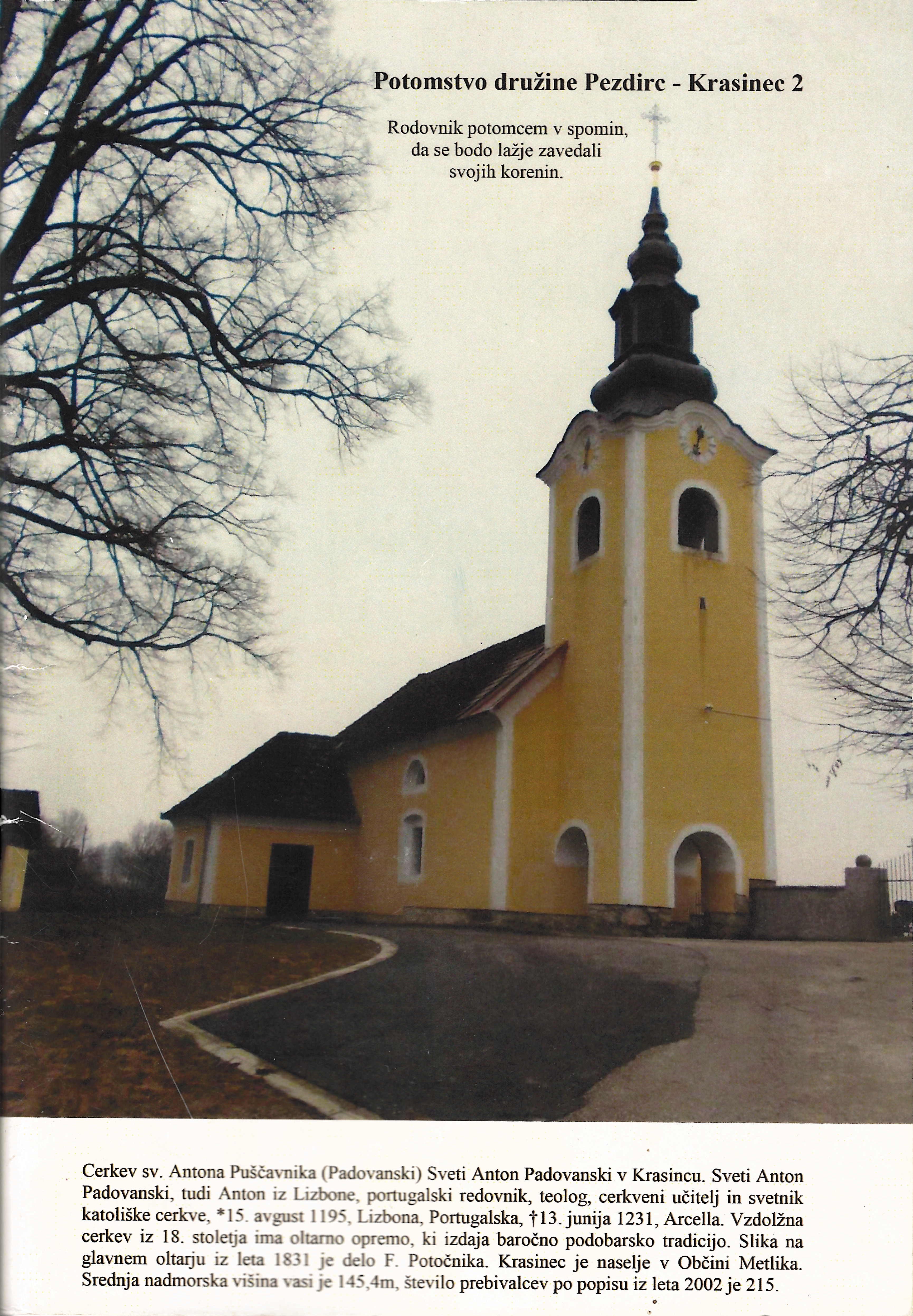 Potomstvo družine Pezdirc